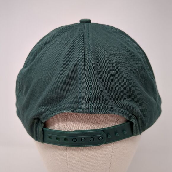 Canada Snapback Hat Green One Size Adjustable Embroidered Patriotic 6 Panel - Picture 5 of 9